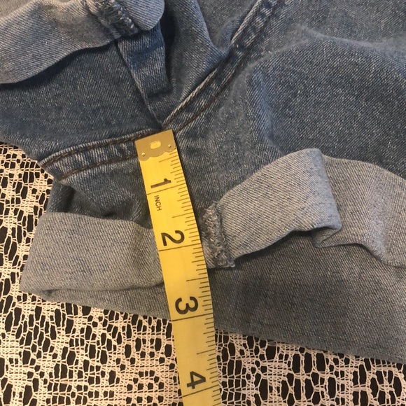 Aaron & Amber Denim Shorts Size Large Womens - Picture 8 of 9